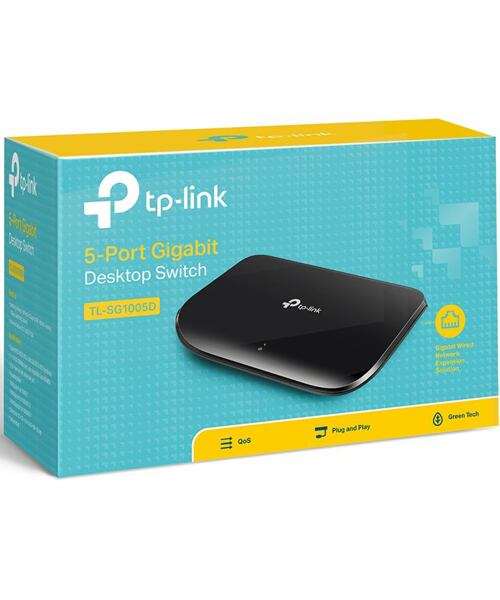 TP-Link TL-SG1005D 5x Gigabit Desktop Switch