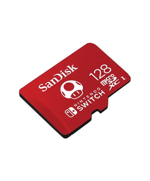 SanDisk Ninendo Switch/micro SDXC/128GB/UHS-I U3 / Class 10/Červená