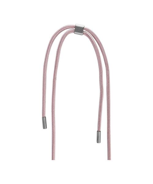 Pouzdro FIXED Pure Neck s růžovou šňůrkou na krk pro Samsung Galaxy S24+