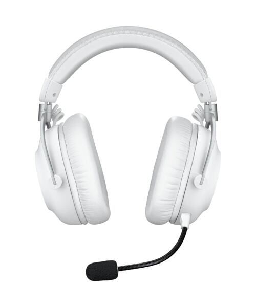 Logitech G Pro X Wireless 2, LIGHTSPEED, Bluetooth, bílá