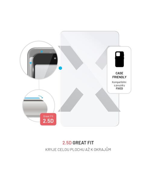 Ochranné tvrzené sklo FIXED pro Lenovo Tab P11 (2nd Gen), čiré