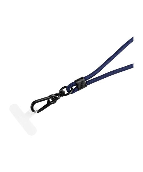 Univerzální šňůrka FIXED NeckUni pro telefony se zadním krytem, modrá