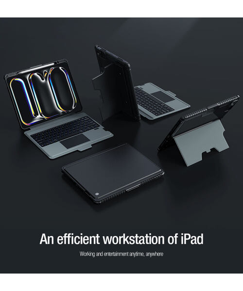 Nillkin Bumper Combo Keyboard Case (Backlit Version) pro iPad Pro 13 2024 Black