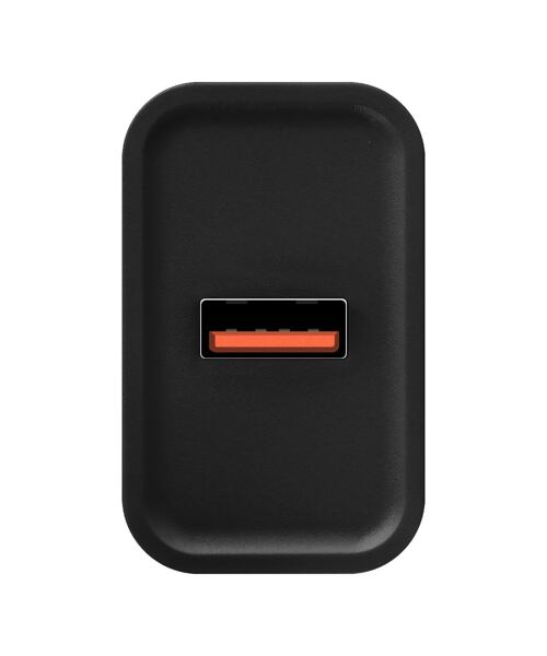 OBAL:ME Cestovní Nabíječka USB-A 18W Black