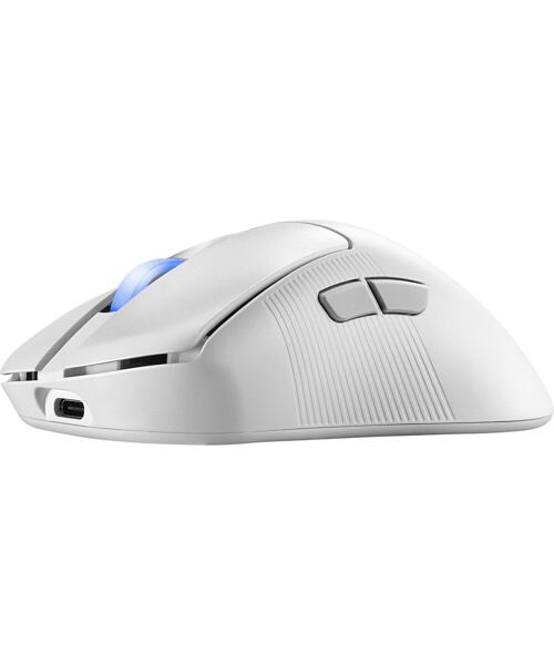 ASUS myš ROG Keris II Ace, bezdrátová herní myš, bílá