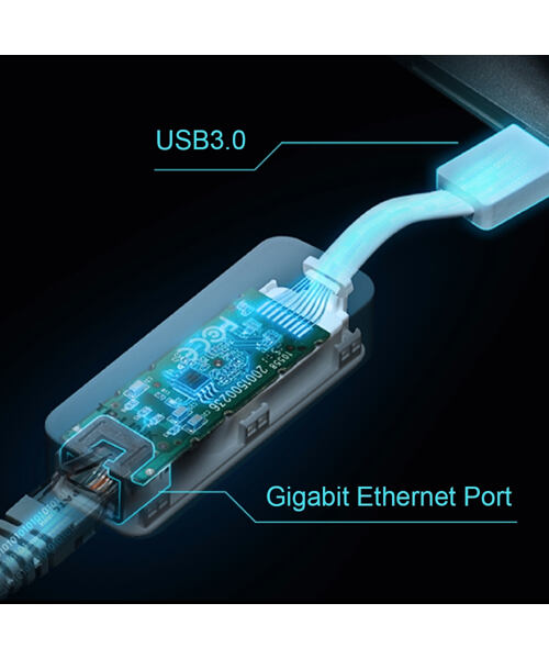 TP-Link UE300 USB 3.0 gigabitový ethernetový síťový adaptér