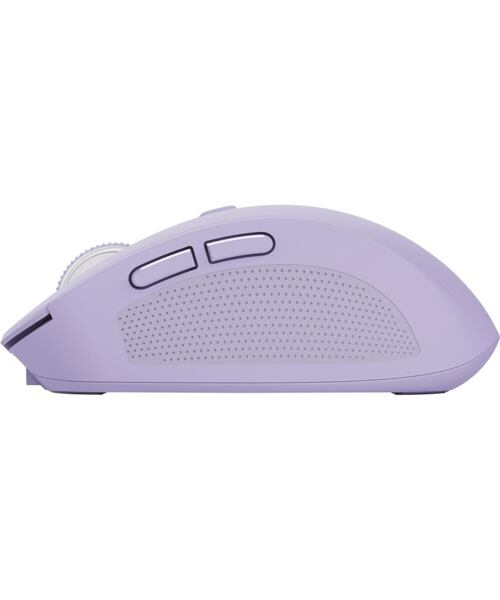 Trust Ozaa/Kancelářská/Optická/Pro praváky/3 200 DPI/USB+BT/Fialová