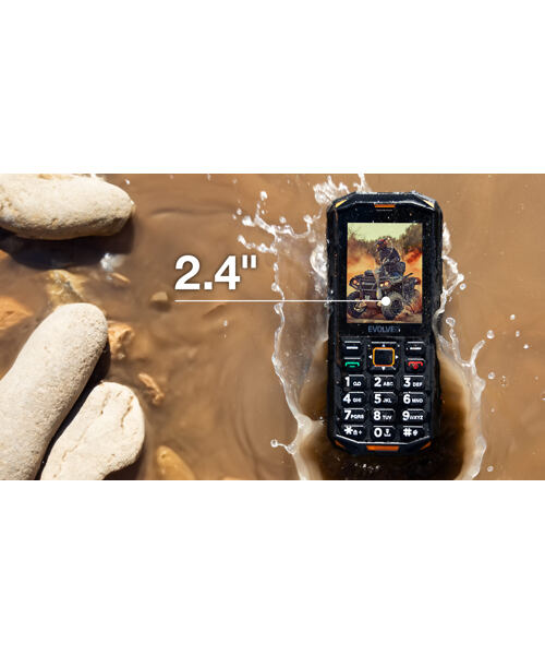 EVOLVEO StrongPhone X5 Dual SIM Black Green