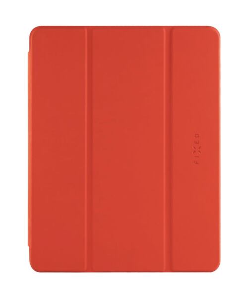 Pouzdro FIXED Padcover+ pro Apple iPad Air 13" (2024/2025) se stojánkem a pouzdrem pro Pencil, červe