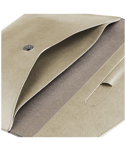 Pouzdro FIXED Siena pro notebooky o úhlopříčce do 15,3", krémové