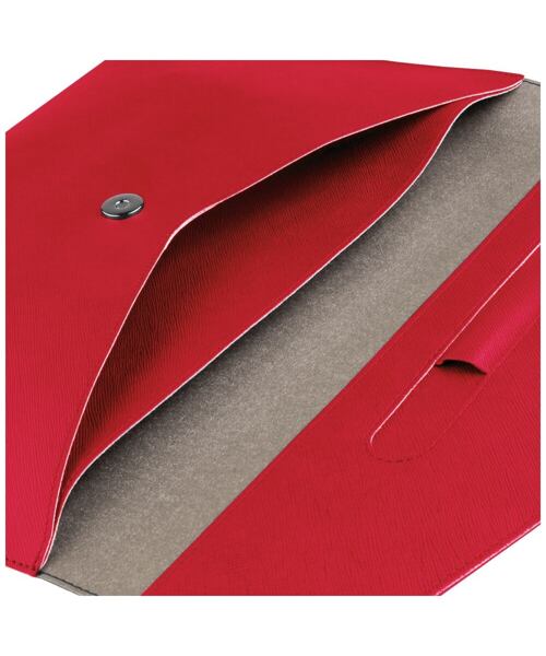 Pouzdro FIXED Siena pro notebooky a tablety o úhlopříčce do 13", červené