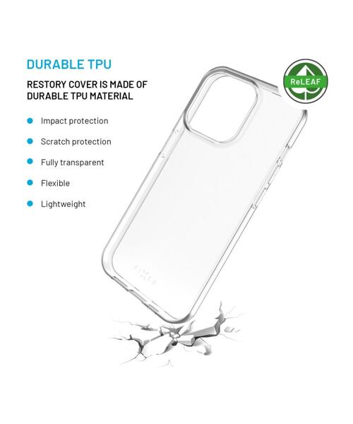 TPU gelový kryt FIXED ReStory AntiUV pro Apple iPhone 11, čirý