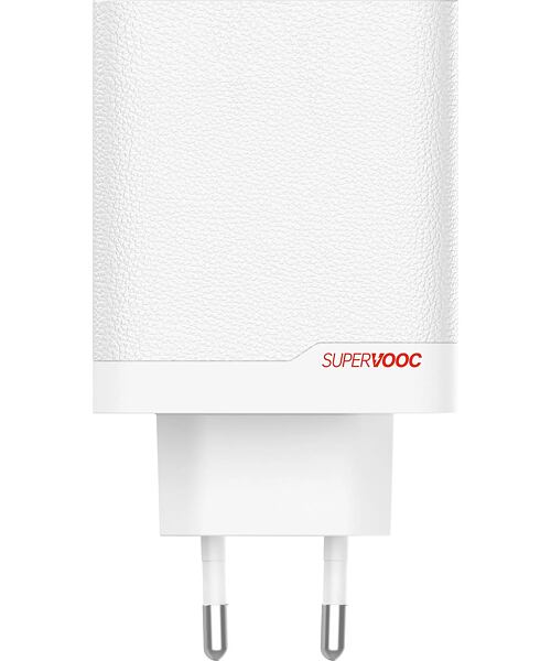 OnePlus SUPERVOOC 120W Dual Ports Power Adapter White