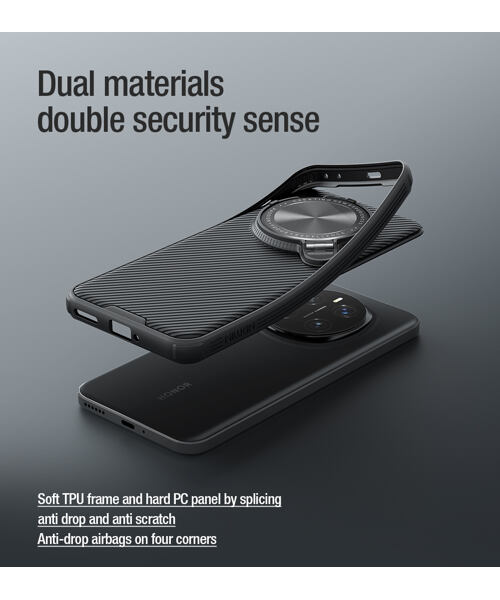 Nillkin CamShield Prop Magnetic Zadní Kryt pro Honor Magic7 Pro Black