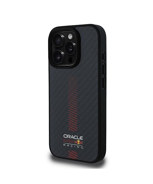 Red Bull Carbon Powerbar MagSafe Zadní Kryt pro iPhone 16 Pro Max Black