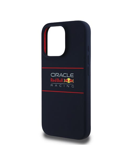 Red Bull Silicone Horizontal Logo MagSafe Zadní Kryt pro iPhone 16 Pro Max Navy