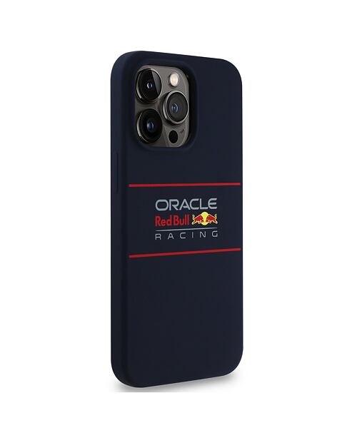 Red Bull Silicone Horizontal Logo MagSafe Zadní Kryt pro iPhone 13 Pro Navy