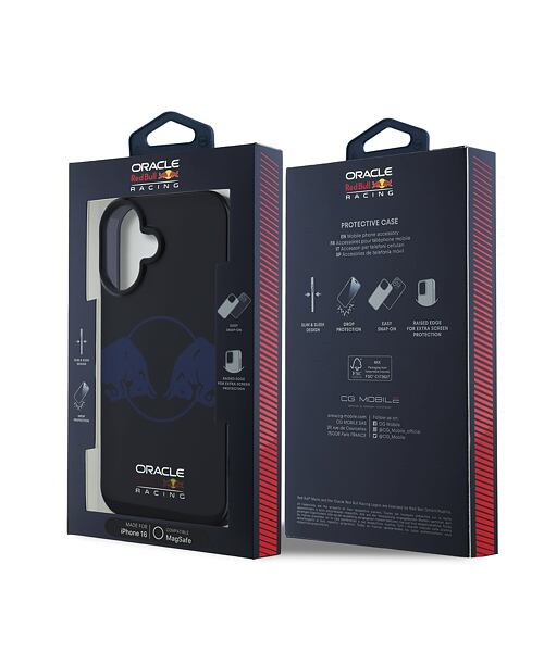 Red Bull PC/TPU Two Bulls Magsafe Zadní Kryt pro iPhone 16 Navy