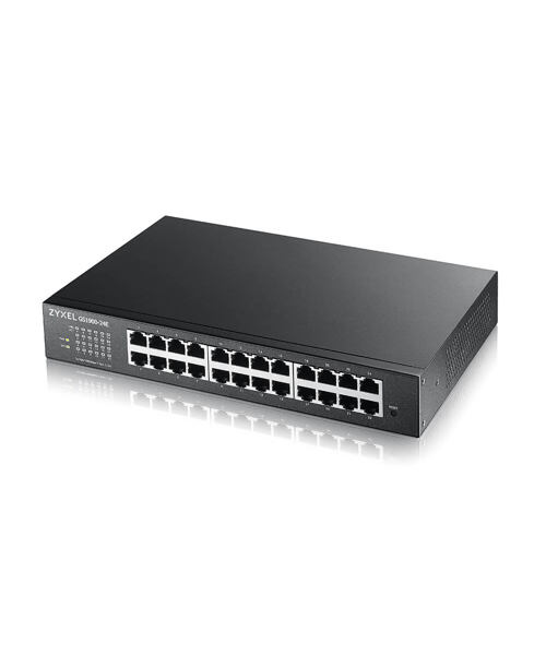 ZYXEL 24xGb IPv6 fanless smart swtch GS1900-24E v3