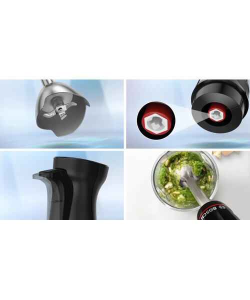Bosch Serie 4 MSM4B620 mixér 0,6 l Ponorný mixér 1000 W Černá