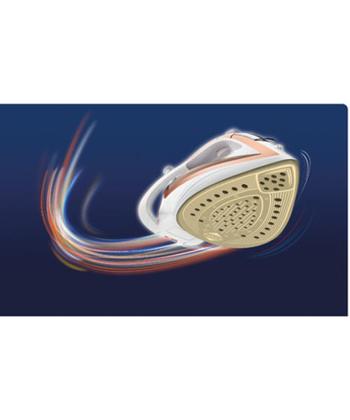 Tefal TurboPro FV5697E1 žehlička Suché i parní žehlení 3000 W Béžová, Bílá