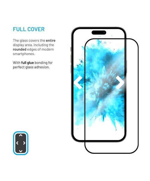 Ochranné tvrzené sklo FIXED Full-Cover pro Samsung Galaxy S24+/S25+, černé