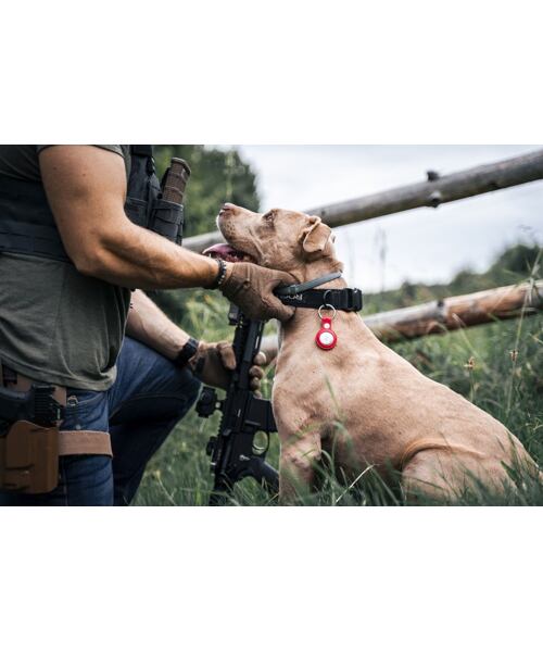 Tactical Airtag Beam Leather Brown