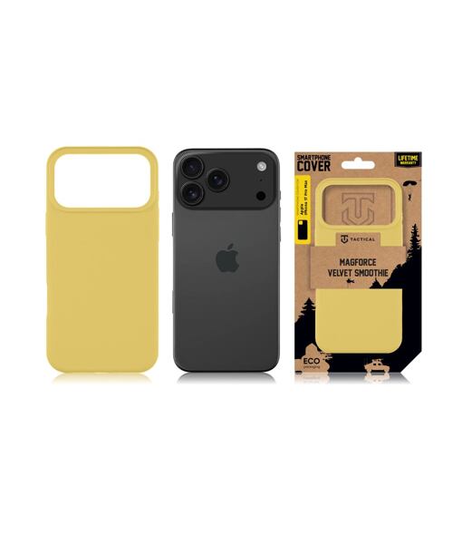 Tactical MagForce Velvet Smoothie Kryt pro Apple iPhone 17 Pro Max Banana