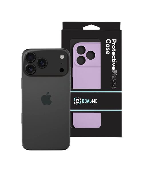 OBAL:ME Matte TPU Kryt pro Apple iPhone 17 Pro Max Purple