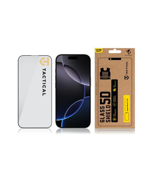 Tactical Glass Shield 5D sklo pro Apple iPhone Air Black