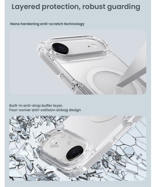 Nillkin Nature TPU PRO Magnetic Kryt pro Apple iPhone Air Transparent