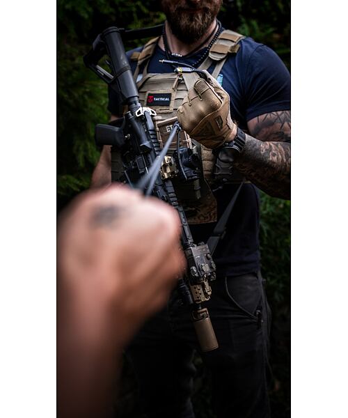 Tactical Fast Rope Aramid 2.0 Cable USB-A/USB-C 1m