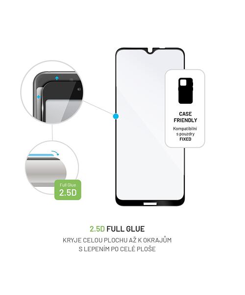 FIXED Full-Cover Ochranné tvrzené sklo pro Nokia G11, černé
