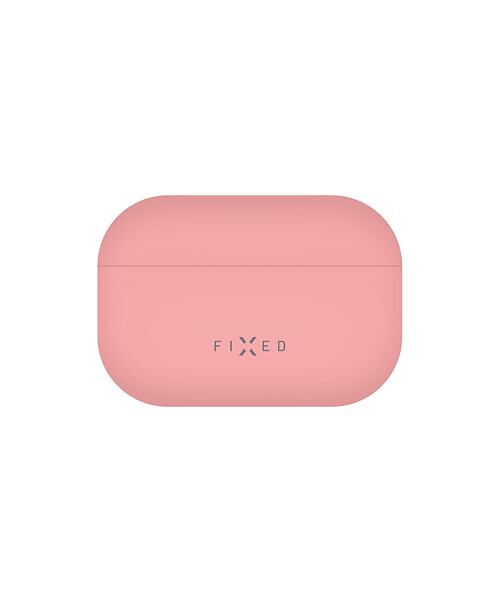 FIXED Silky Ultratenké silikonové pouzdro pro Apple AirPods Pro 2 Pink