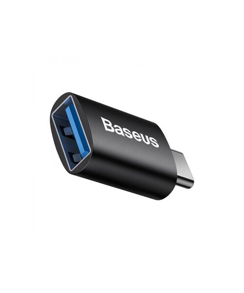 Baseus ZJJQ000001 Ingenuity Mini OTG Adaptér z USB-A na USB-C Black