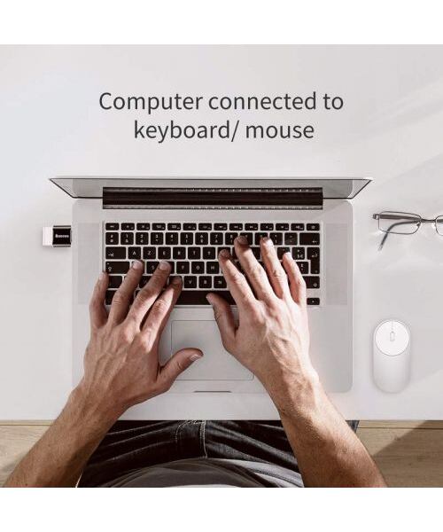 Baseus CATOTG-01 Adaptér z USB-A na USB-C Black