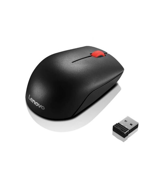 Lenovo Essential/Cestovní/Optická/Bezdrátová USB/Černá