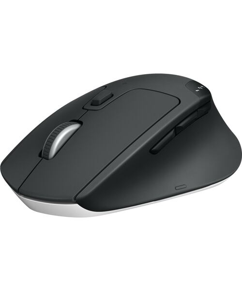 Logitech M720/Ergonomická/Optická/Pro praváky/1 000 DPI/Bezdrátová Bluetooth/Černá