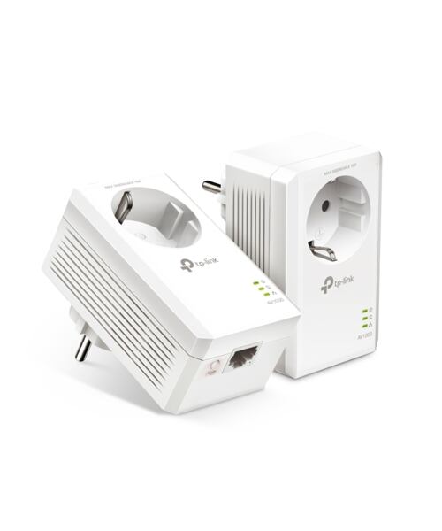 TP-Link TL-PA7017P KIT AV1000 Gb průchozí Powerline sada (2ks)