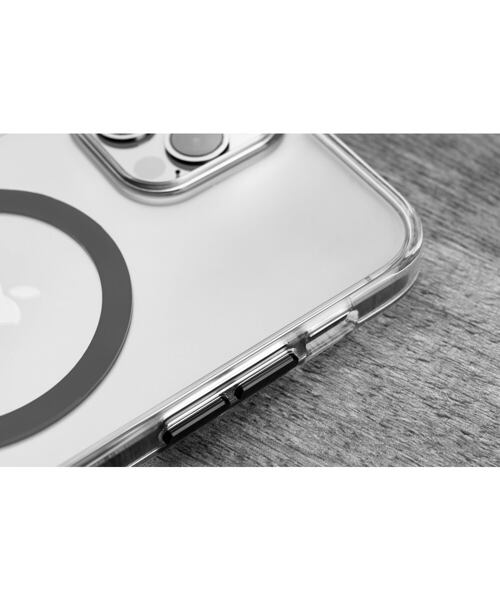 Zadní kryt FIXED MagPurity s podporou Magsafe pro Apple iPhone 12/12 Pro, čirý