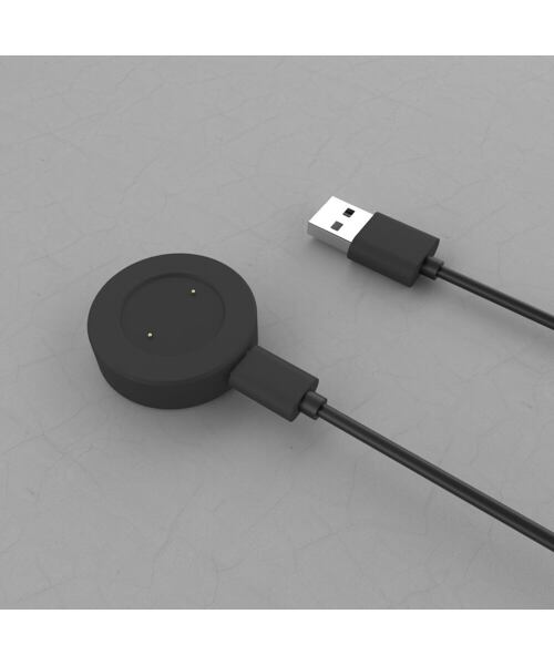 Nabíjecí USB-A kabel FIXED pro Huawei Watch GT 2 (42/46 mm), černý