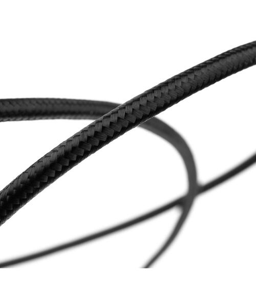 Krátký nabíjecí a datový opletený kabel FIXED s konektory USB-C/USB-C a podporou PD, 0.5m, USB 2.0,