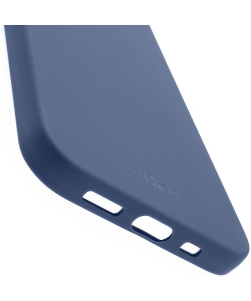 Zadní pogumovaný kryt FIXED Story pro Apple iPhone 14, modrý