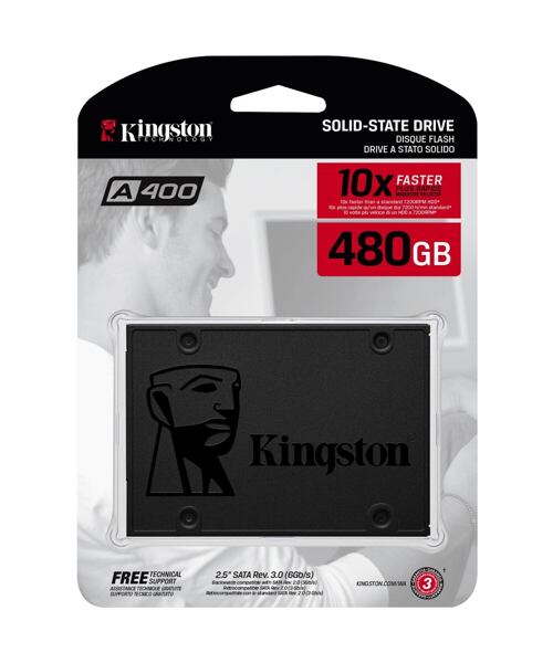 Kingston A400/480GB/SSD/2.5''/SATA/3R