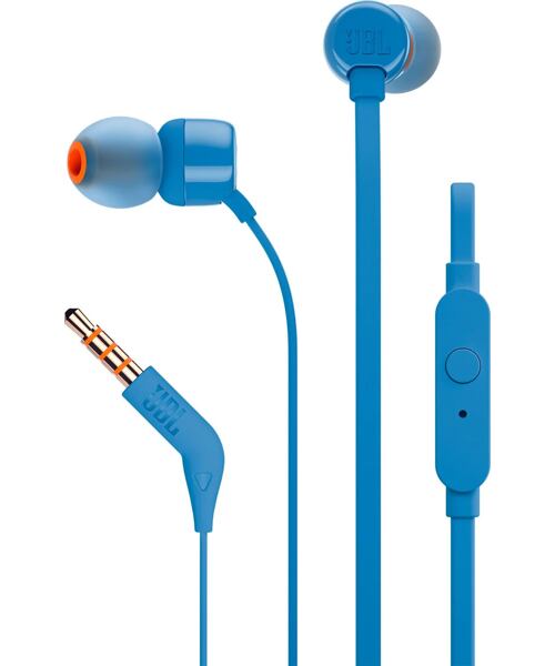 JBL T110 In-Ear Headset 3,5mm Blue