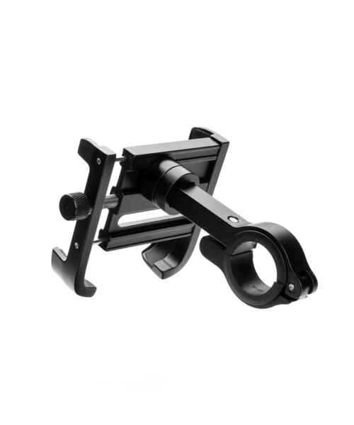 Hliníkový držák mobilního telefonu na kolo FIXED Bikee ALU 2 s otočnou hlavou, černý