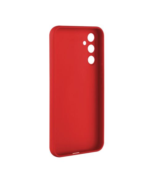 Zadní pogumovaný kryt FIXED Story pro Samsung Galaxy A34 5G, červený