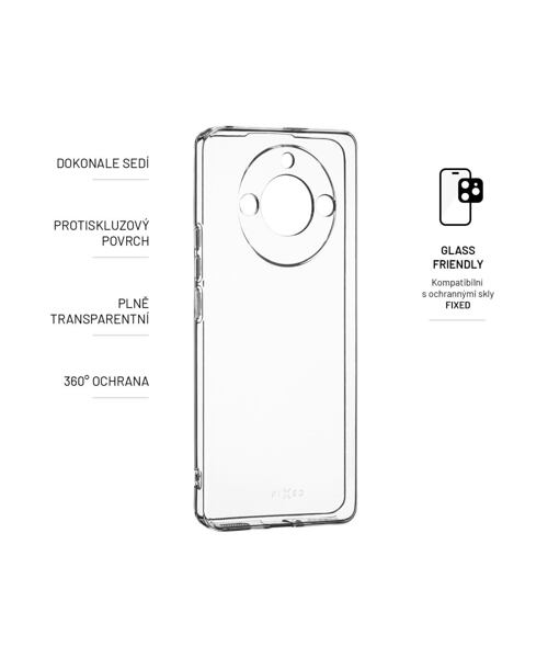 TPU gelový kryt FIXED Story pro Realme 11 Pro, čirý