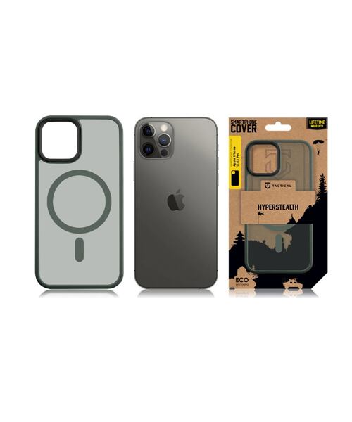 Tactical MagForce Hyperstealth Kryt pro Apple iPhone 12/12 Pro Forest Green
