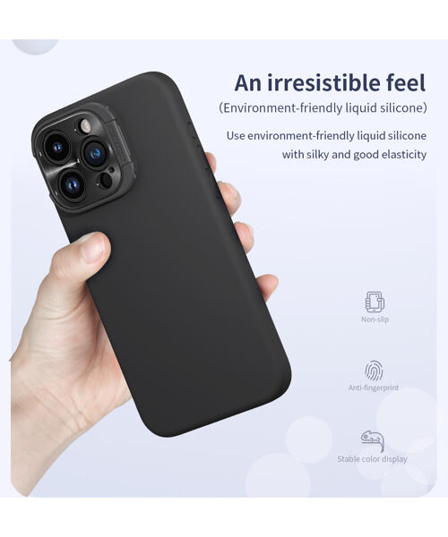 Nillkin LensWing Magnetic Zadní Kryt pro Apple iPhone 15 Pro Max Black